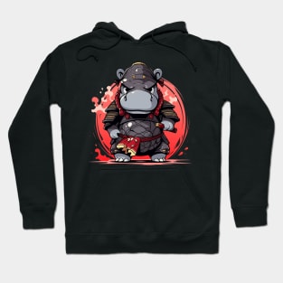 cute hippo Hoodie